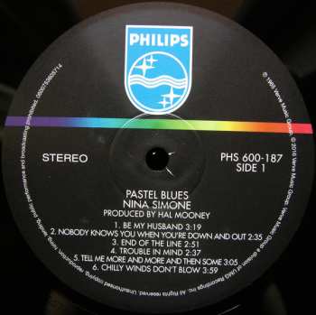 LP Nina Simone: Pastel Blues 27515