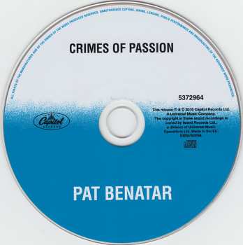 5CD/Box Set Pat Benatar: 5 Classic Albums 120926