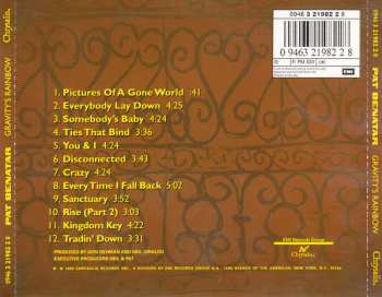 CD Pat Benatar: Gravity's Rainbow