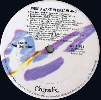 LP Pat Benatar: Wide Awake In Dreamland 438066