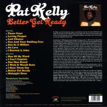LP Pat Kelly: Better Get Ready 332138