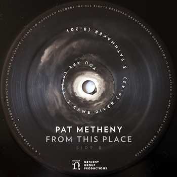 2LP Pat Metheny: From This Place 13528