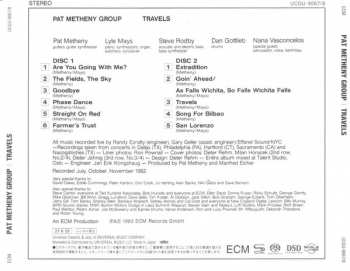 CD/SACD Pat Metheny Group: Travels 119750