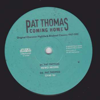 3LP/2CD Pat Thomas: Coming Home (Original Ghanaian Highlife & Afrobeat Classics 1967-1981) 361467