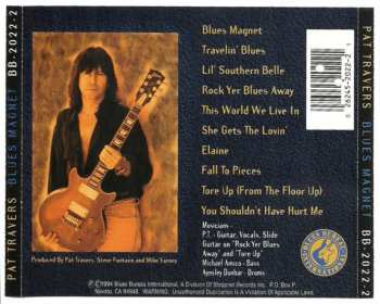 CD Pat Travers: Blues Magnet 93022