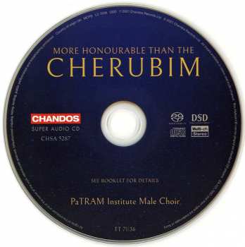 SACD PaTRAM Institute Singers: More Honourable Than The Cherubim 418404