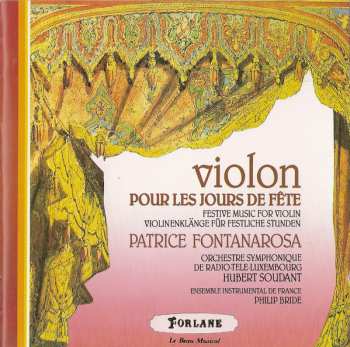 CD Patrice Fontanarosa: Violon Pour Les Jours De Fête 232914