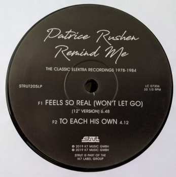 3LP Patrice Rushen: Remind Me (The Classic Elektra Recordings 1978-1984) 315428