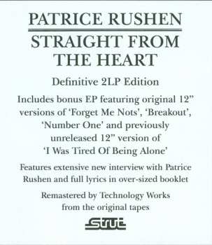 2LP Patrice Rushen: Straight From The Heart LTD | CLR 414144