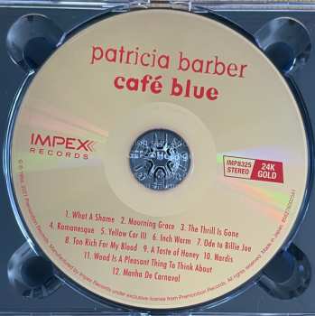 CD Patricia Barber: Cafe Blue LTD 393119