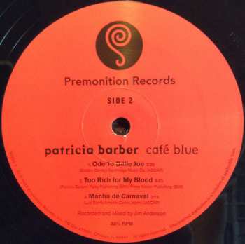 2LP Patricia Barber: Café Blue 400464