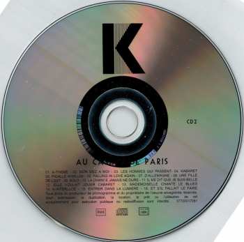 2CD Patricia Kaas: Kabaret (En Studio Et Sur Scène) 94436