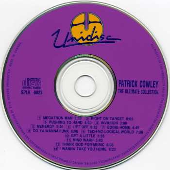 CD Patrick Cowley: The Ultimate Collection 274795