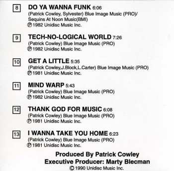 CD Patrick Cowley: The Ultimate Collection 274795