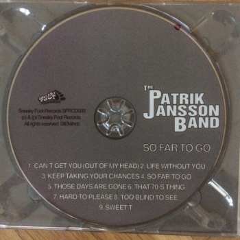 CD Patrik Jansson Band: So Far To Go DIGI 254910