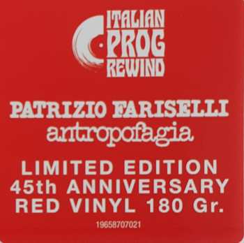 LP Patrizio Fariselli: Antropofagia LTD | CLR 457281