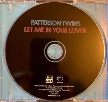 CD Patterson Twins: Let Me Be Your Lover 520439