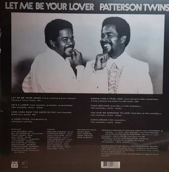 LP Patterson Twins: Let Me Be Your Lover 69560