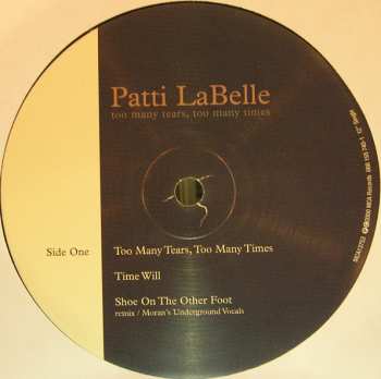 LP Patti LaBelle: Too Many Tears, Too Many Times 75487