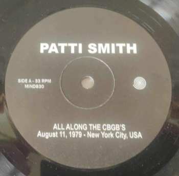 LP Patti Smith: All Along The CBGB's, August 11, 1979 - New York City, USA LTD 539566