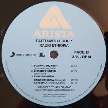 LP Patti Smith Group: Radio Ethiopia 383975