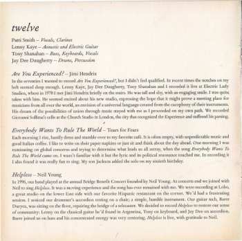 CD Patti Smith: Twelve DIGI 37586