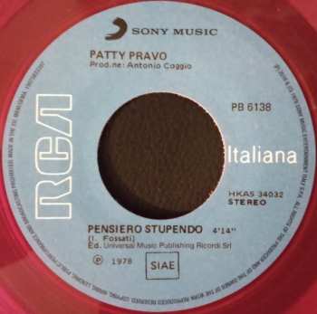 SP Patty Pravo: Pensiero Stupendo CLR