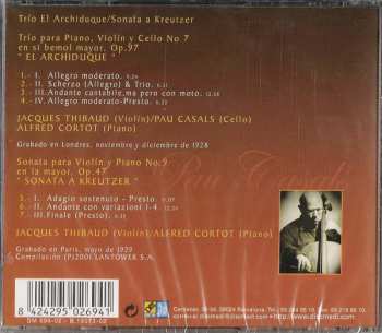 CD Pablo Casals: Ludwig van Beethoven (1770-1827) 450945