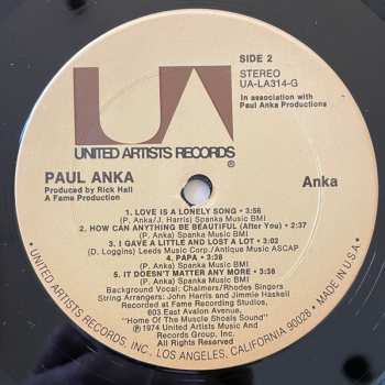 LP Paul Anka: Anka 505620