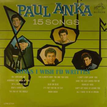 Album Paul Anka: Songs I Wish I'd Written