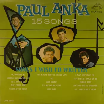 Paul Anka: Songs I Wish I'd Written