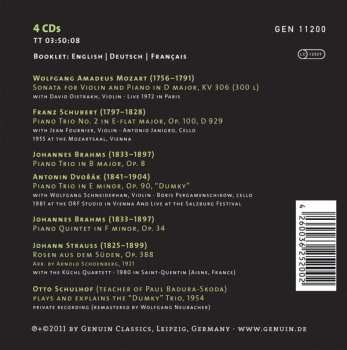 4CD/Box Set Paul Badura-Skoda: Paul Badura-Skoda And Friends. Chamber Music 328807