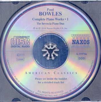CD Paul Bowles: Complete Piano Works • 1 538325