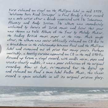CD Paul Brady: Welcome Here Kind Stranger