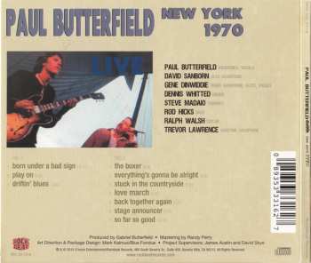 2CD Paul Butterfield: Live New York 1970 175216