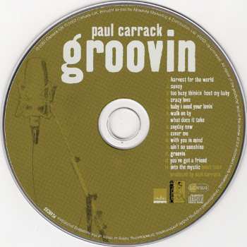 CD Paul Carrack: Groovin' 296122