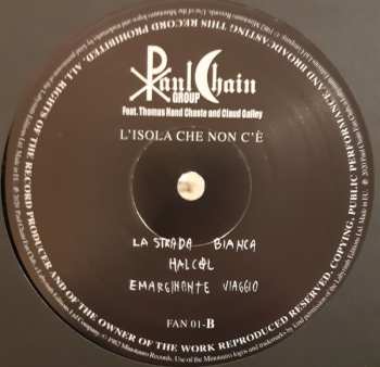 2LP Paul Chain: L'Isola Che Non C'è, Rimini, 10 Aprile 1982 LTD | NUM