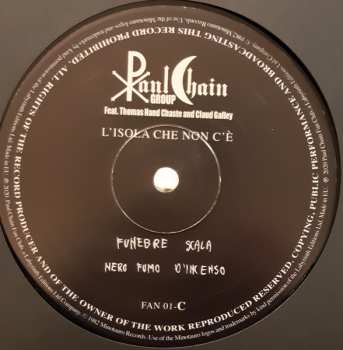 2LP Paul Chain: L'Isola Che Non C'è, Rimini, 10 Aprile 1982 LTD | NUM