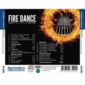 CD Paul Coles: Fire Dance : The Guitar Music Of Paul Coles 375952