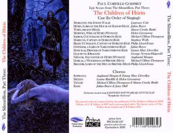 2CD Paul Corfield Godfrey: Epic Scenes From the Silmarillion After the Mythology of JRR Tolkien: Part Three: The Children of Húrin: Complete Demo Recording 148190