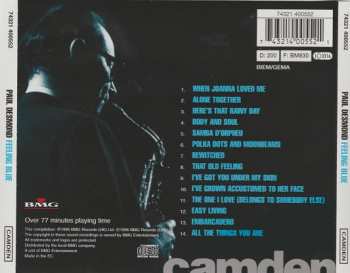 CD Paul Desmond: Feeling Blue 191349