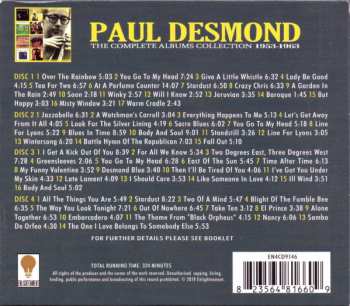 4CD/Box Set Paul Desmond: The Complete Albums Collection 1953-1963 249176