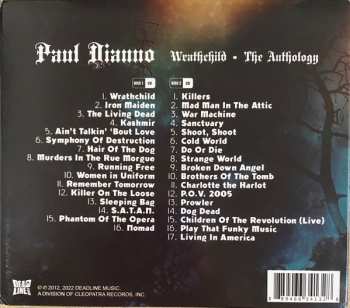 2CD Paul Di'anno: Wrathchild - The Anthology 534854