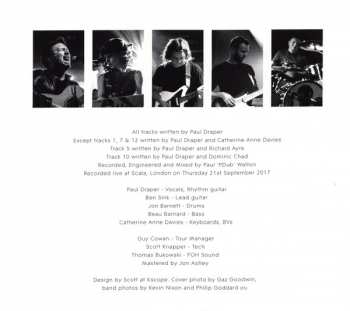 CD Paul Draper: Live At Scala 236232