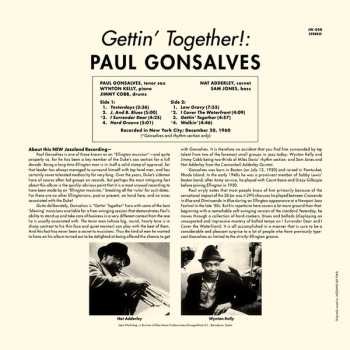 LP Paul Gonsalves: Gettin' Together LTD 444101
