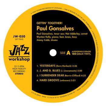 LP Paul Gonsalves: Gettin' Together LTD 444101