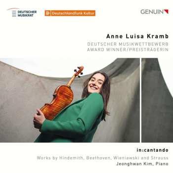 Album Paul Hindemith: Anne Luisa Kramb - Deutscher Musikwettbewerb 2022 Award Winner