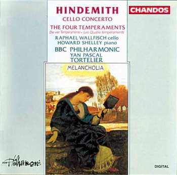 Album Paul Hindemith: Cello Concerto/4 Temperaments