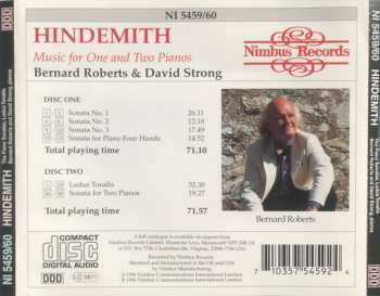 2CD Paul Hindemith: Music For One And Two Pianos 284834