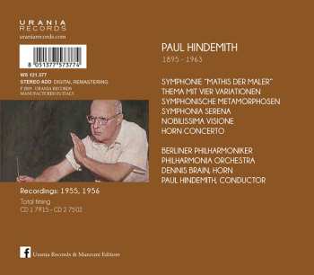 2CD Paul Hindemith: Hindemith Conducts Hindemith 473674